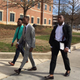 Moses Washington, Johnathan Hill and Johntavis Williams, the student trustees who filed suit against Robert C. Davidson